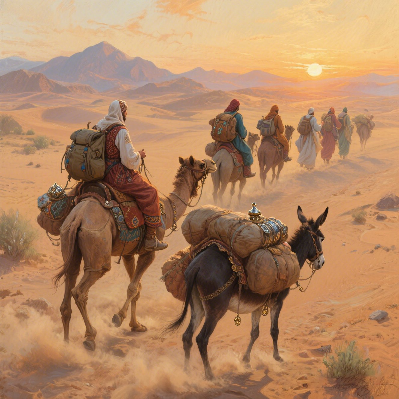 Silk Road travelers