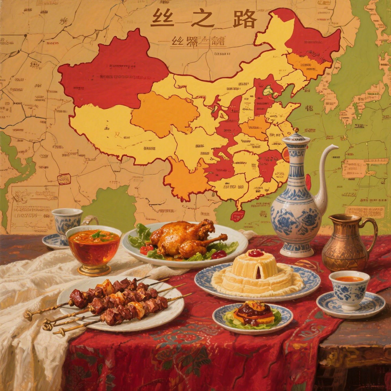 Silk Road cuisine