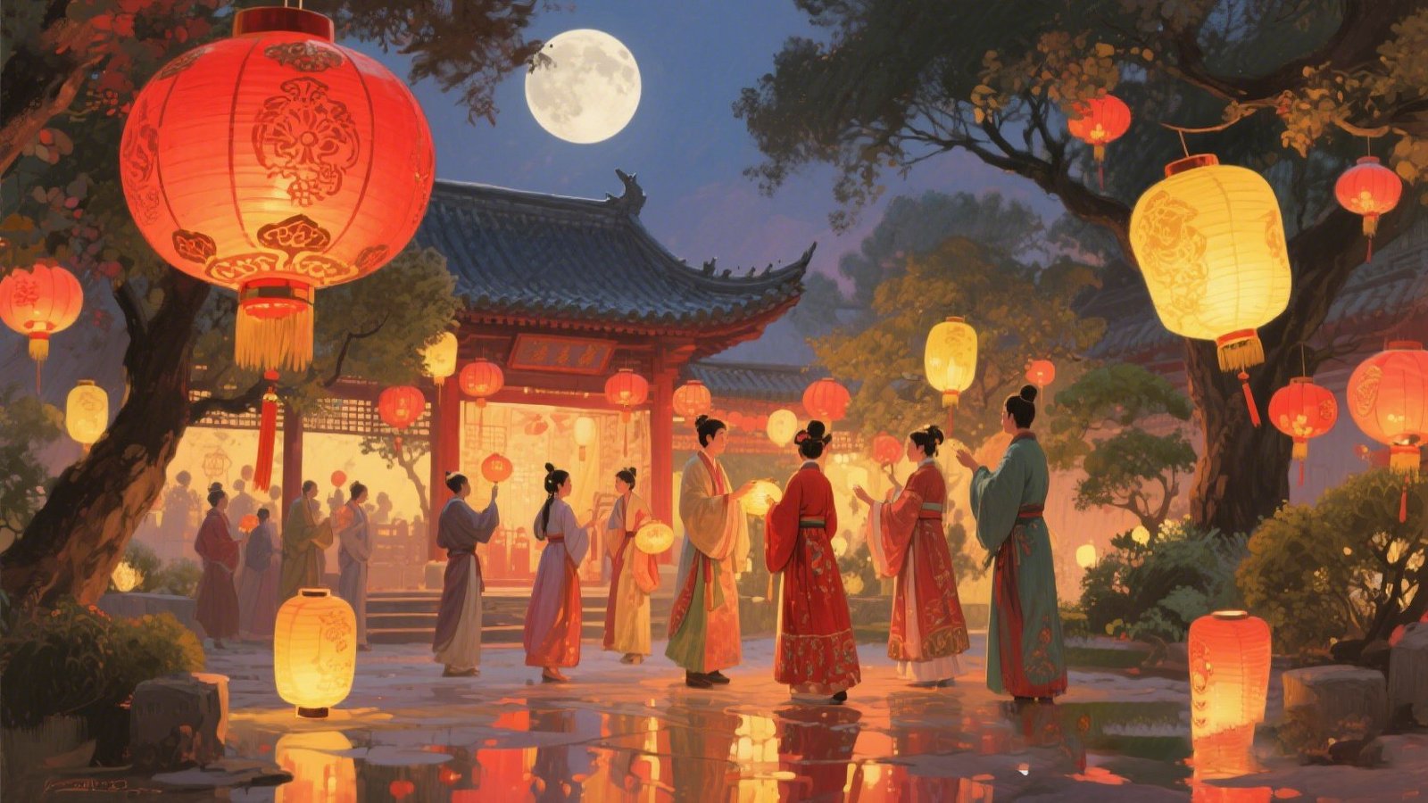 Lantern Festival lights