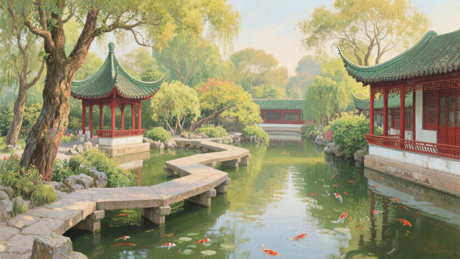 Chinese garden design