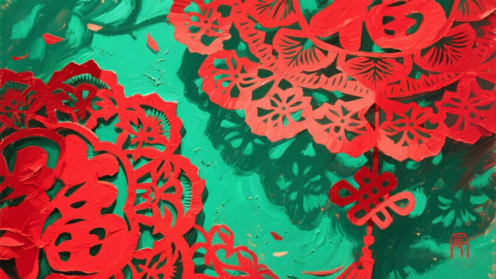 Chinese paper cutting designs