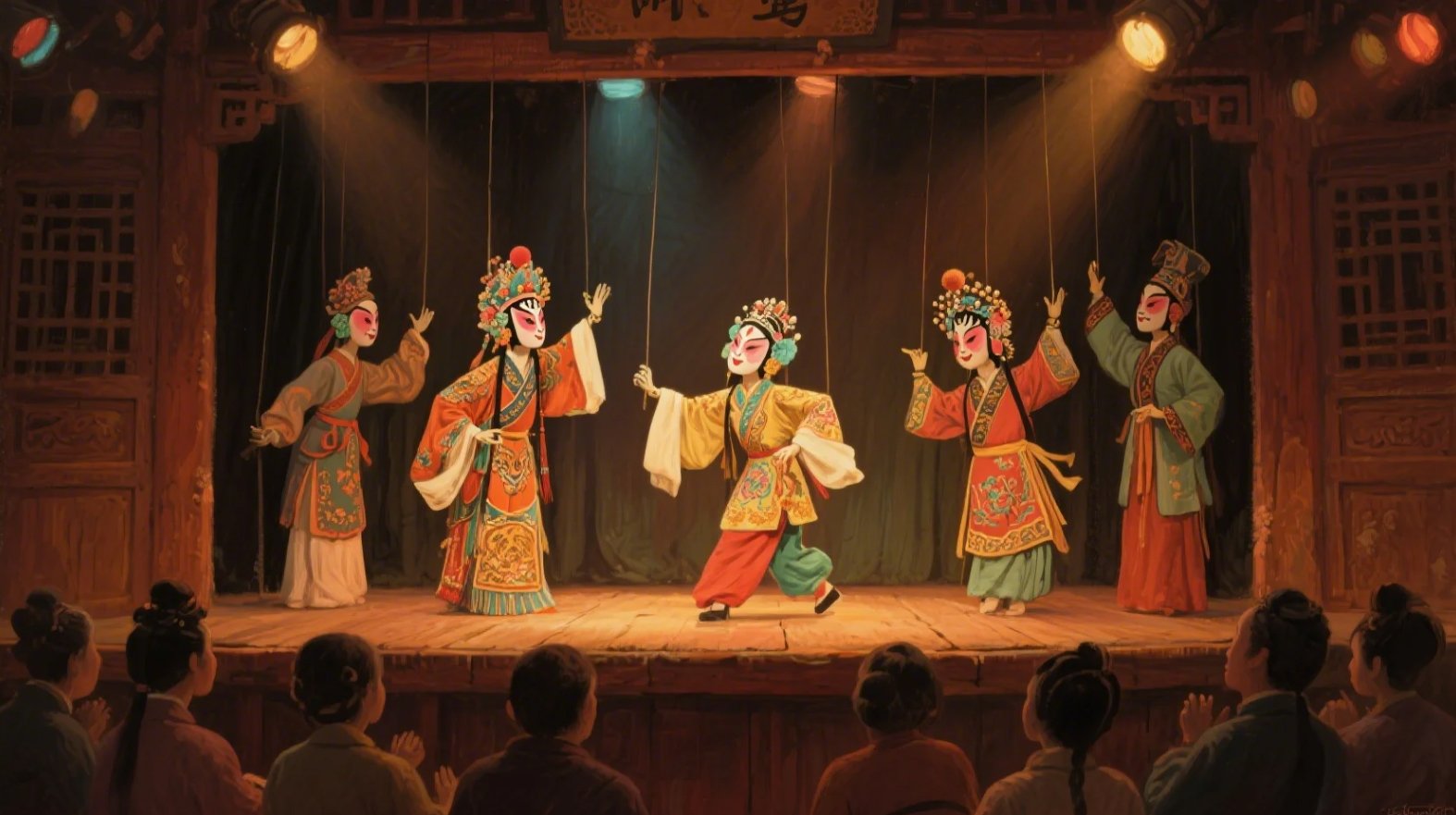 Chinese puppet theater