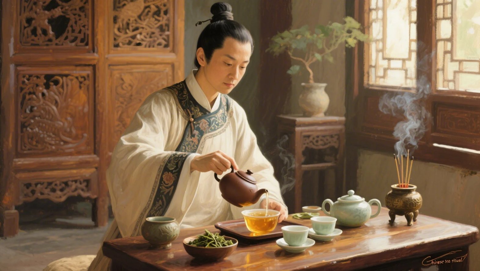 Chinese tea ritual
