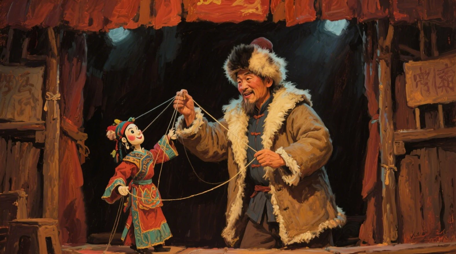 Chinesepuppetperformance