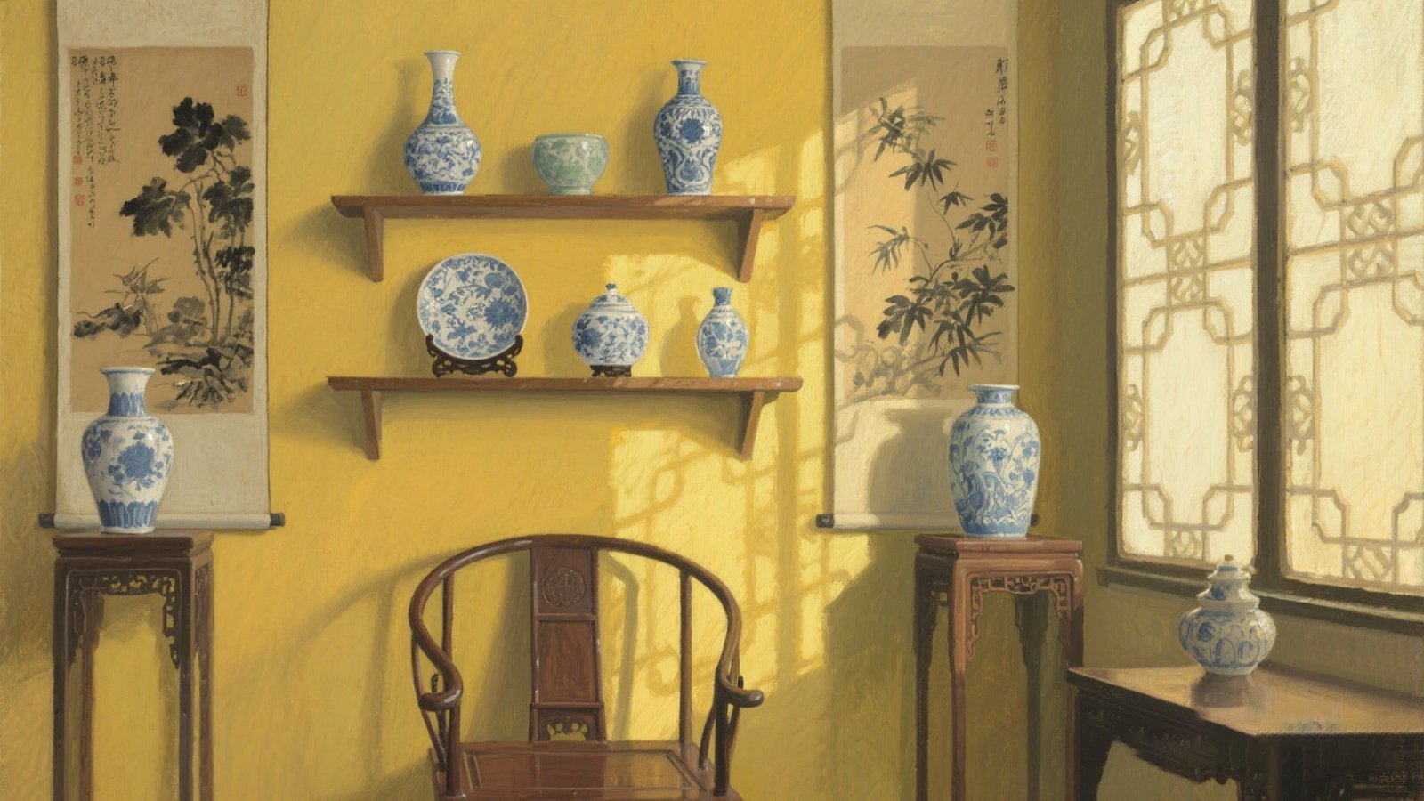 Chinese porcelain art