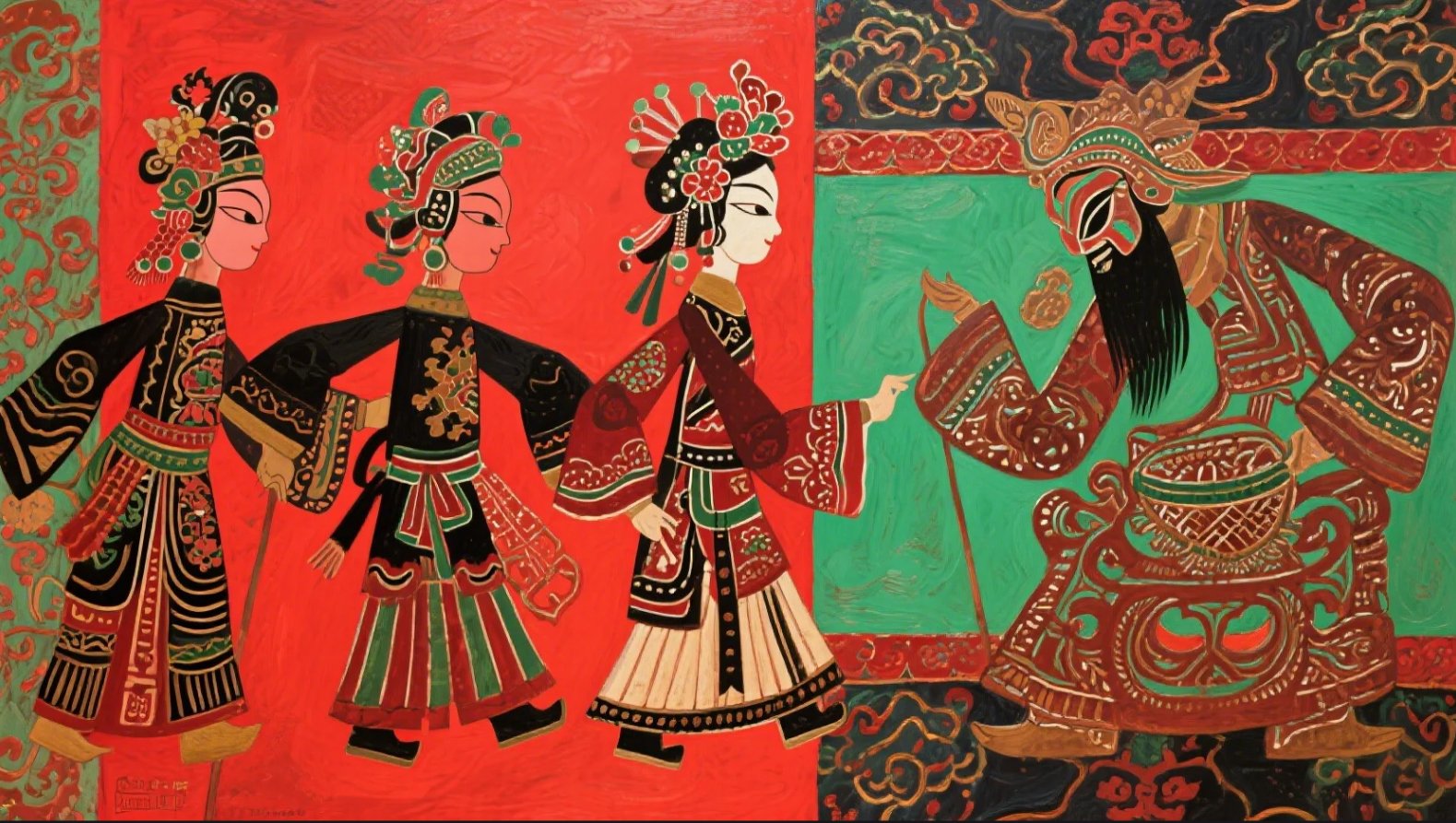 Chinese Shadow Puppetry: Theater of Shadows Chinese Shadow Puppetry: Theater of Shadows