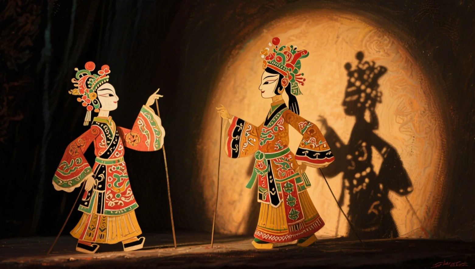 Chinese Shadow Puppetry: Theater of Light Chinese Shadow Puppetry: Theater of Light