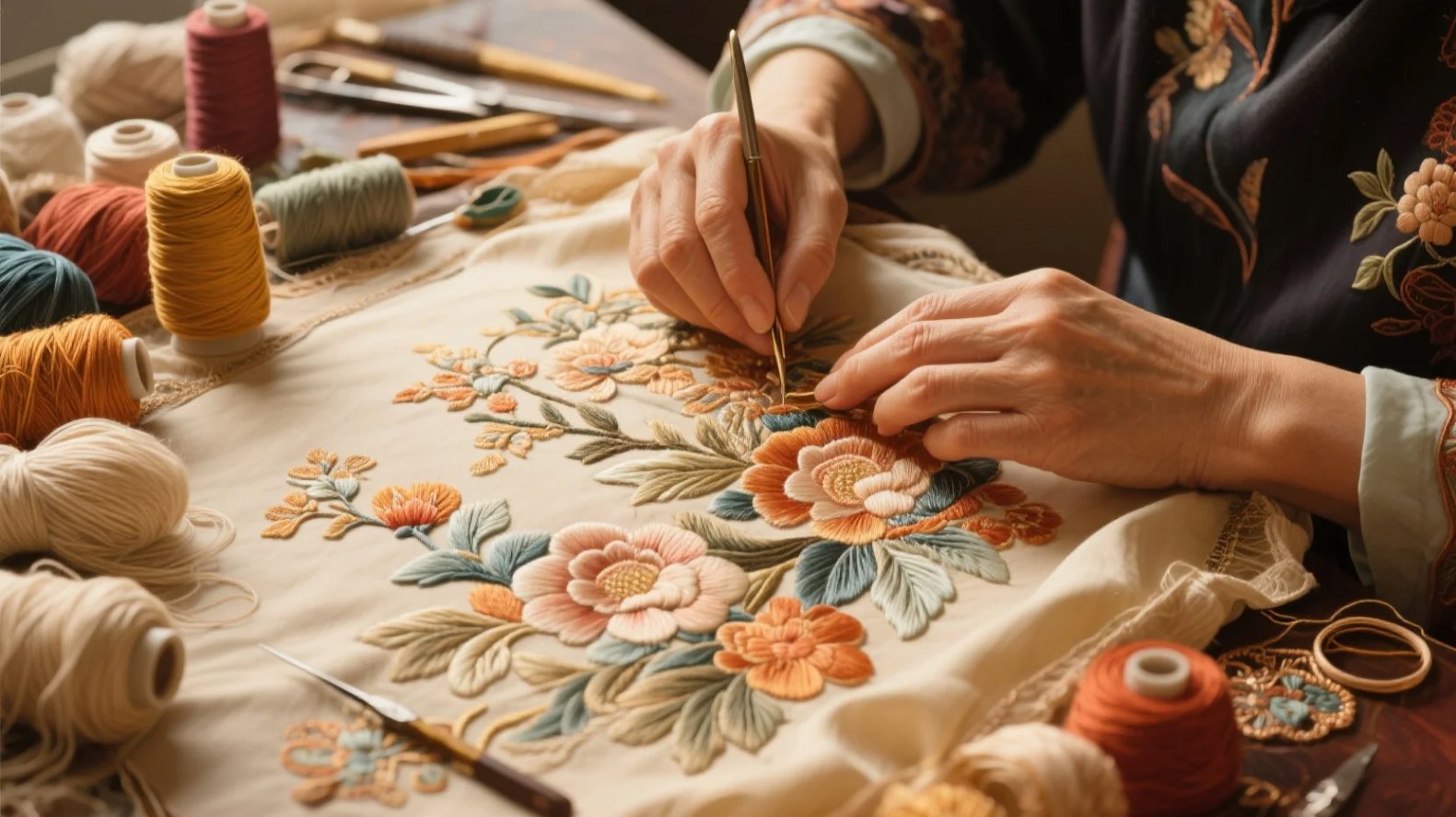 Chinese Silk Embroidery: Threads of Elegance Chinese Silk Embroidery: Threads of Elegance