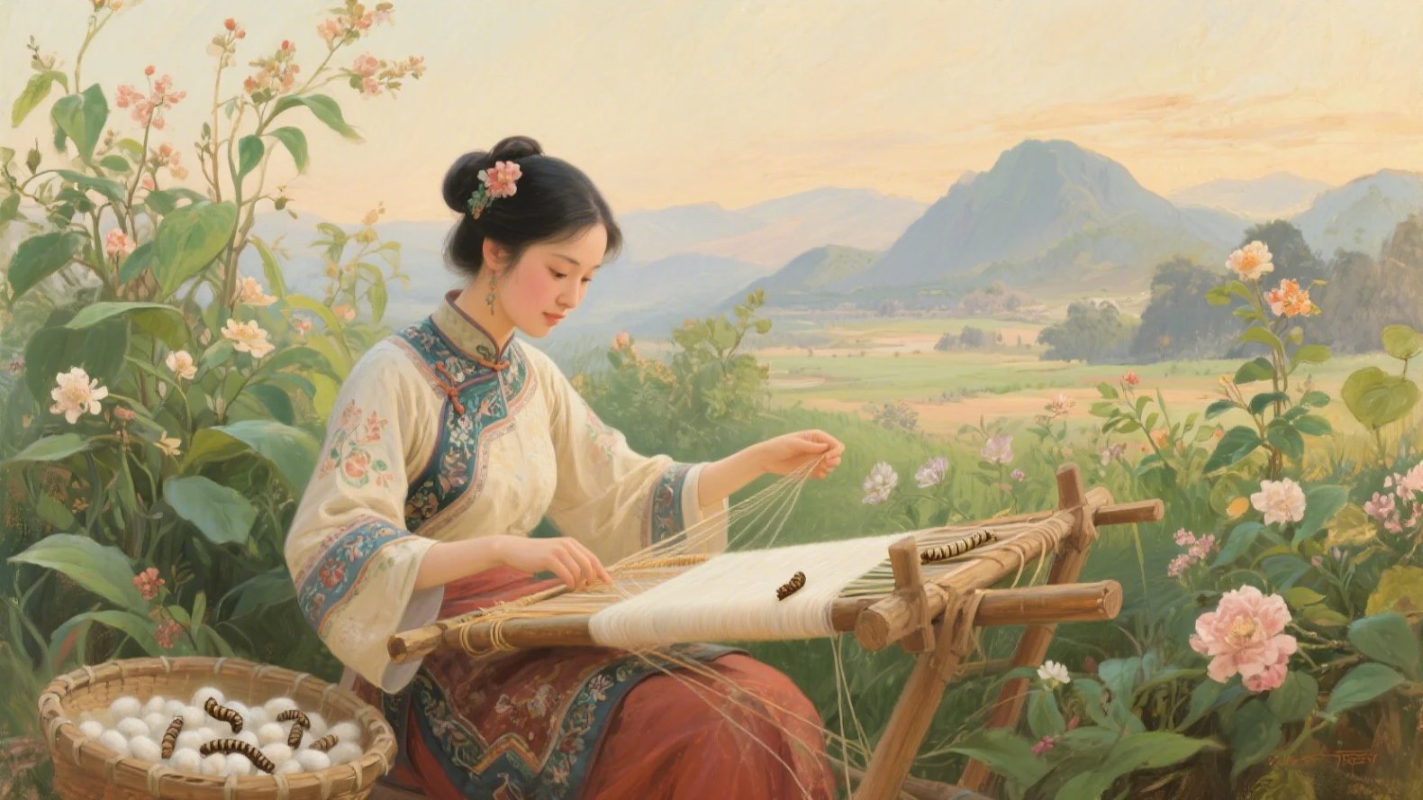 Chinese Silk Production: From Cocoon to Fabric Chinese Silk Production: From Cocoon to Fabric