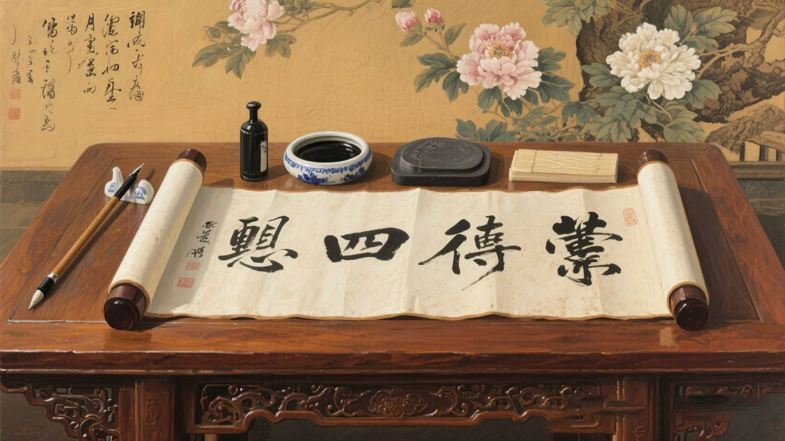 Chinese Calligraphy Tools: The Four Treasures Chinese Calligraphy Tools: The Four Treasures