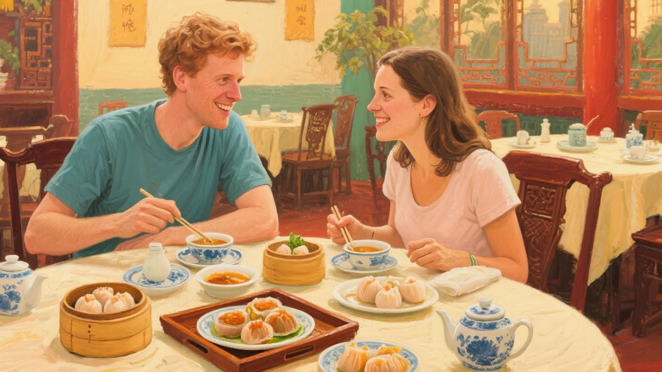 Exploring Cantonese Breakfast: A British Couple’s Journey in Guangzhou Exploring Cantonese Breakfast: A British Couple’s Journey in Guangzhou