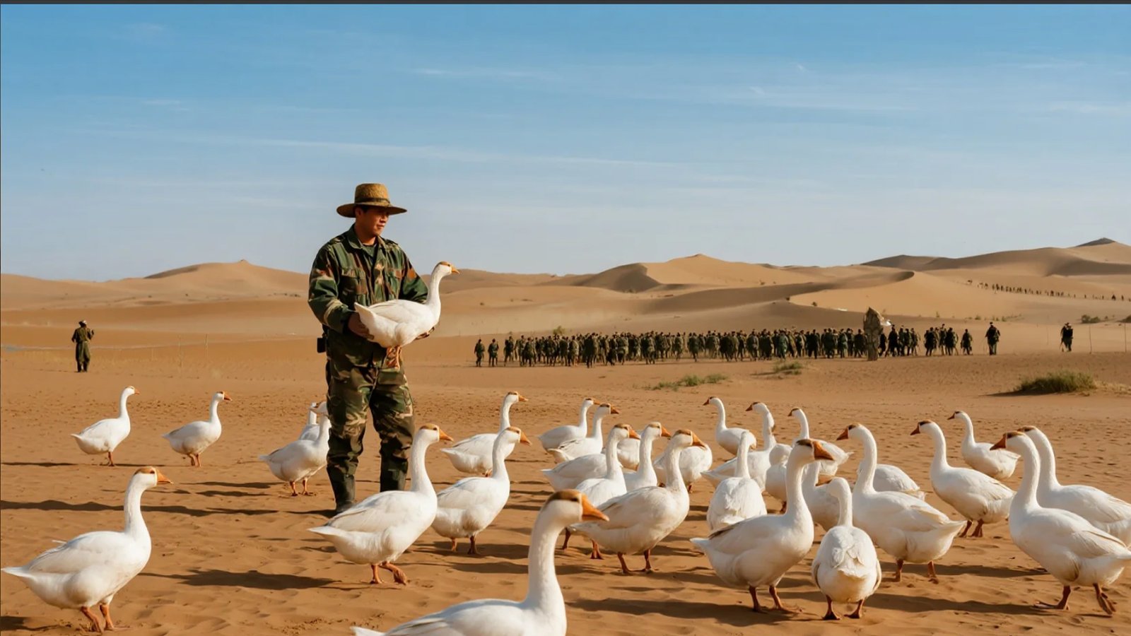 China’s Duck Army: A Miracle in the Taklamakan Desert